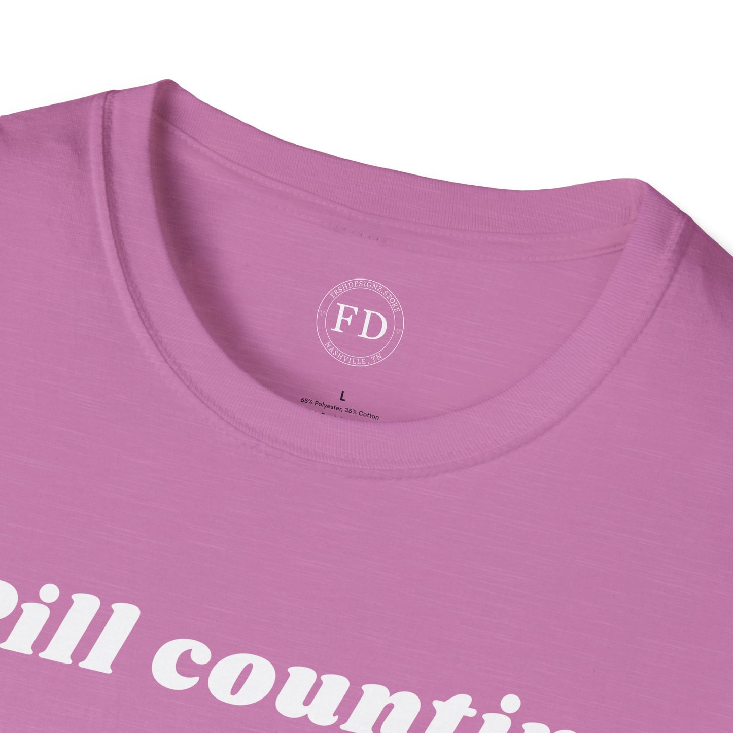 Pill Counting Unisex Softstyle T-Shirt