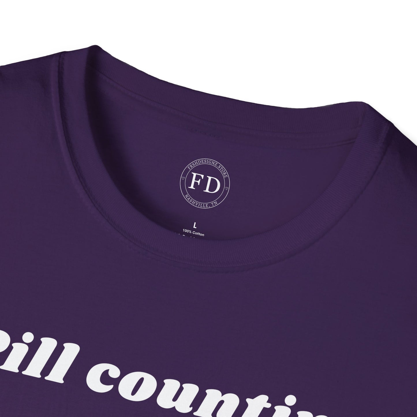 Pill Counting Unisex Softstyle T-Shirt