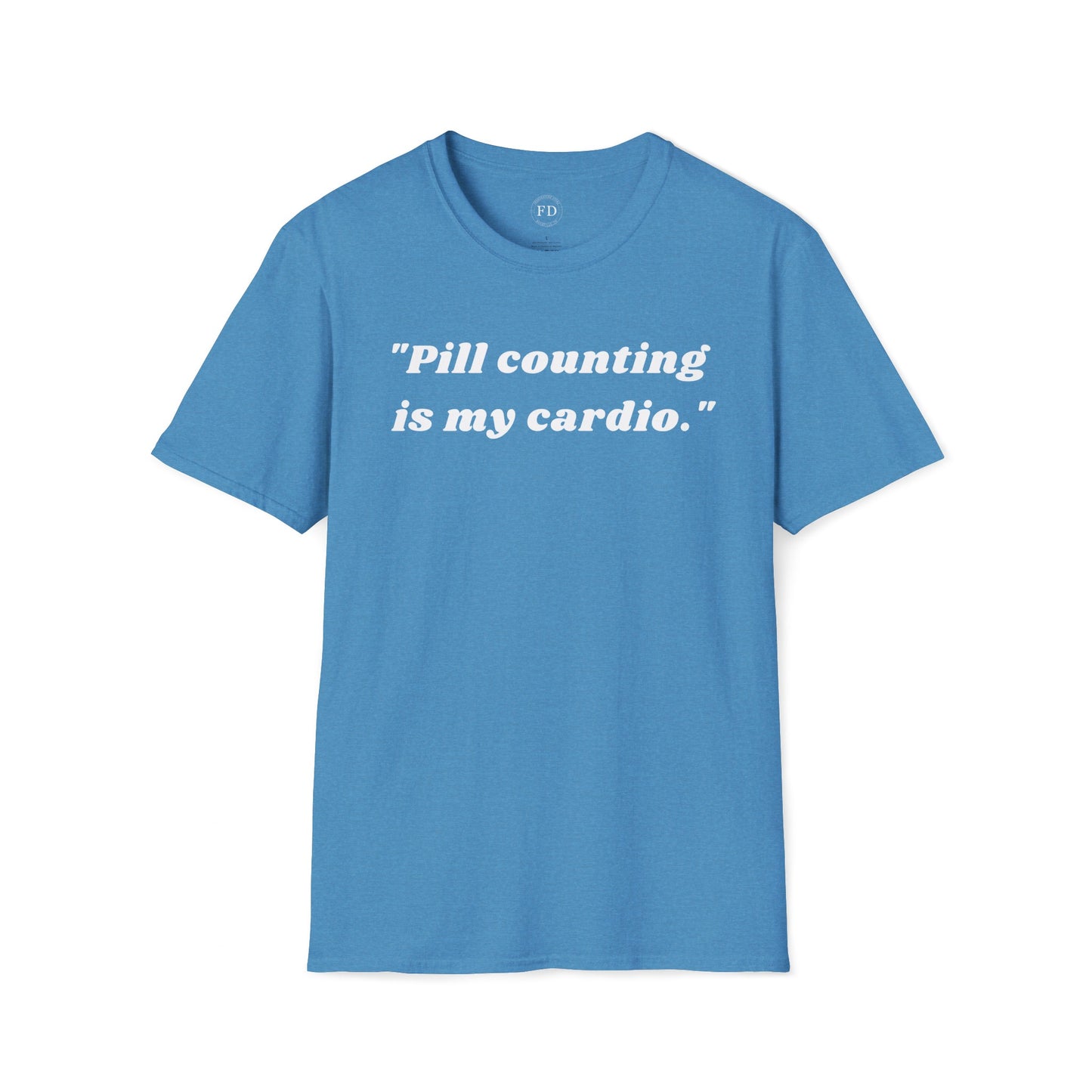 Pill Counting Unisex Softstyle T-Shirt