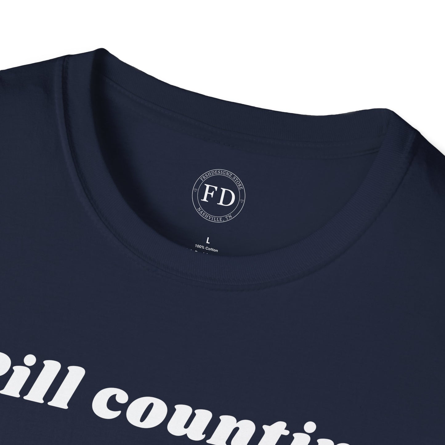 Pill Counting Unisex Softstyle T-Shirt