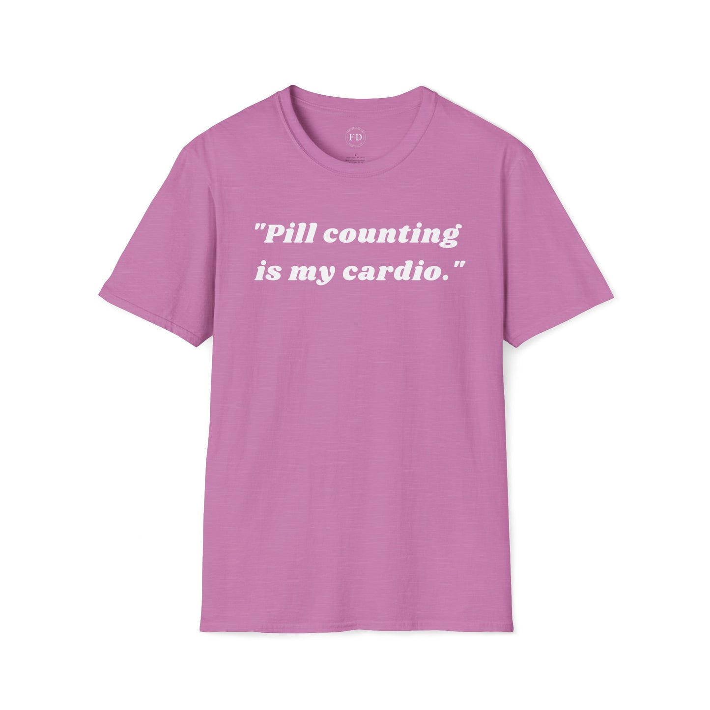 Pill Counting Unisex Softstyle T-Shirt