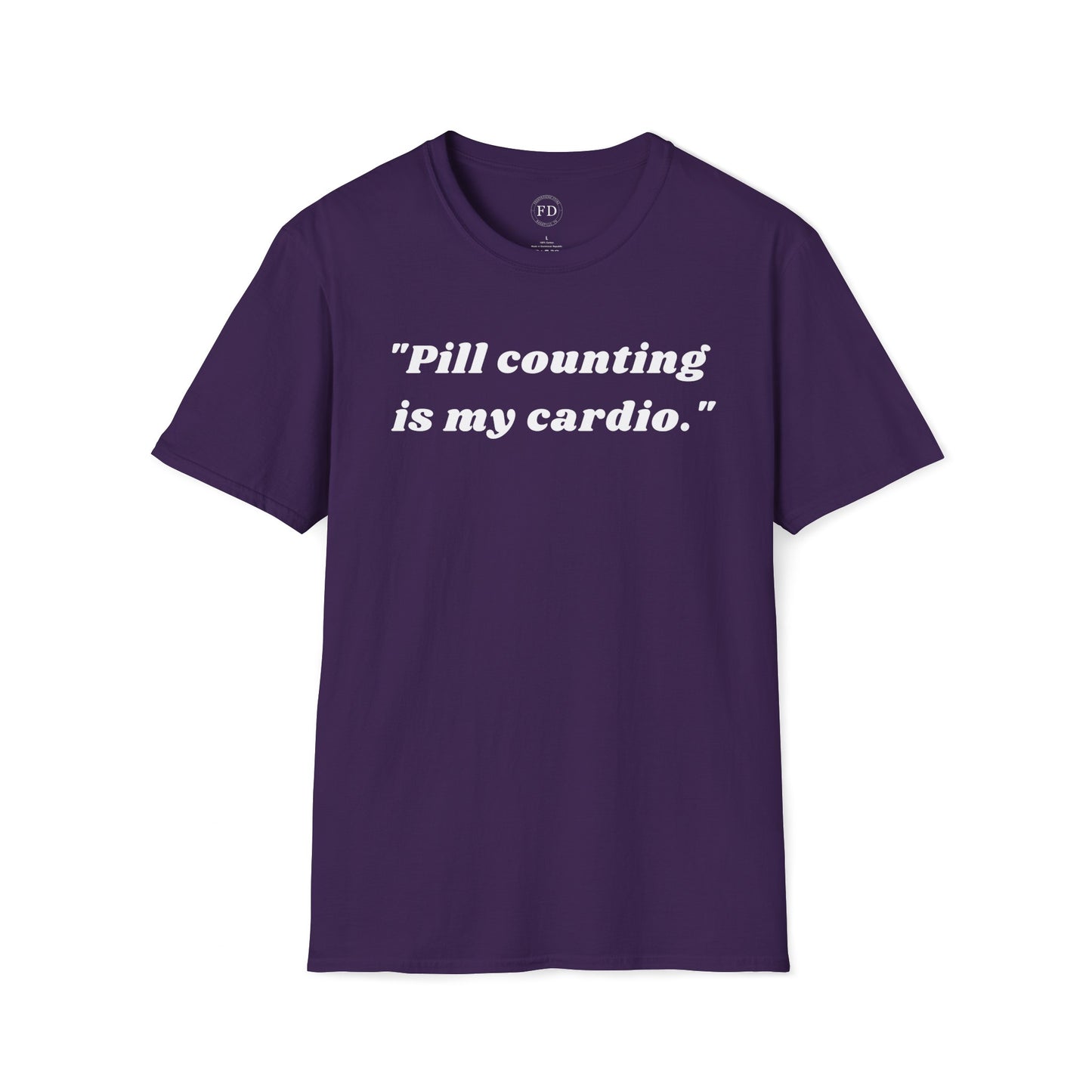 Pill Counting Unisex Softstyle T-Shirt