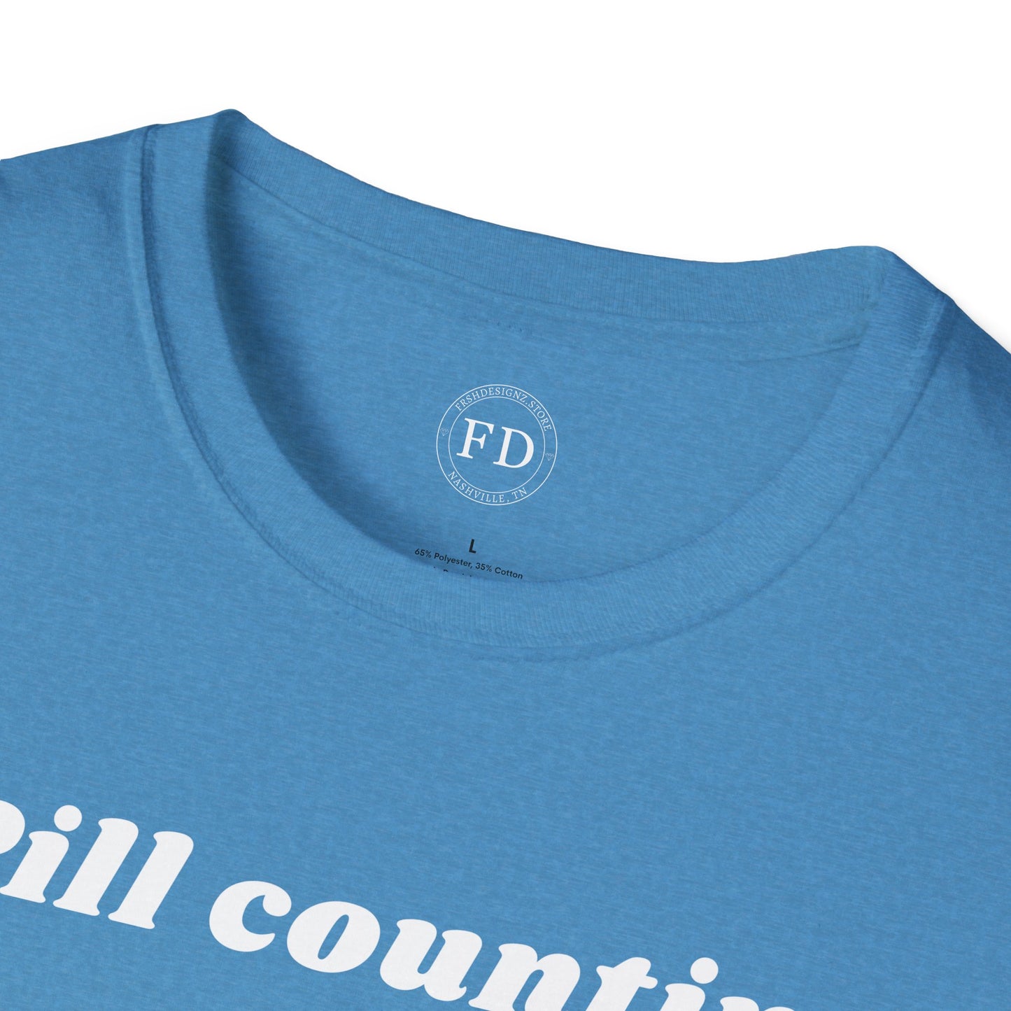 Pill Counting Unisex Softstyle T-Shirt