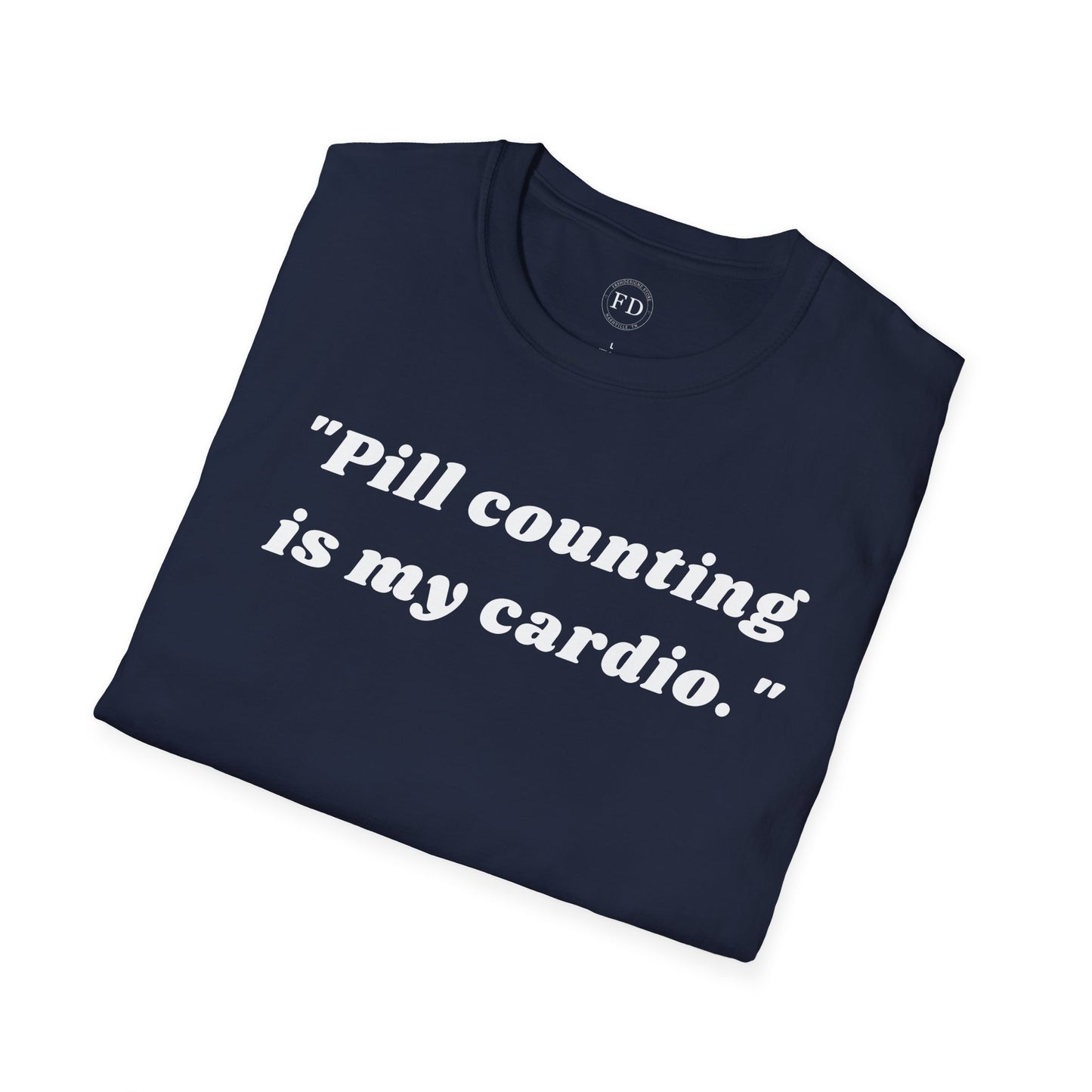 Pill Counting Unisex Softstyle T-Shirt
