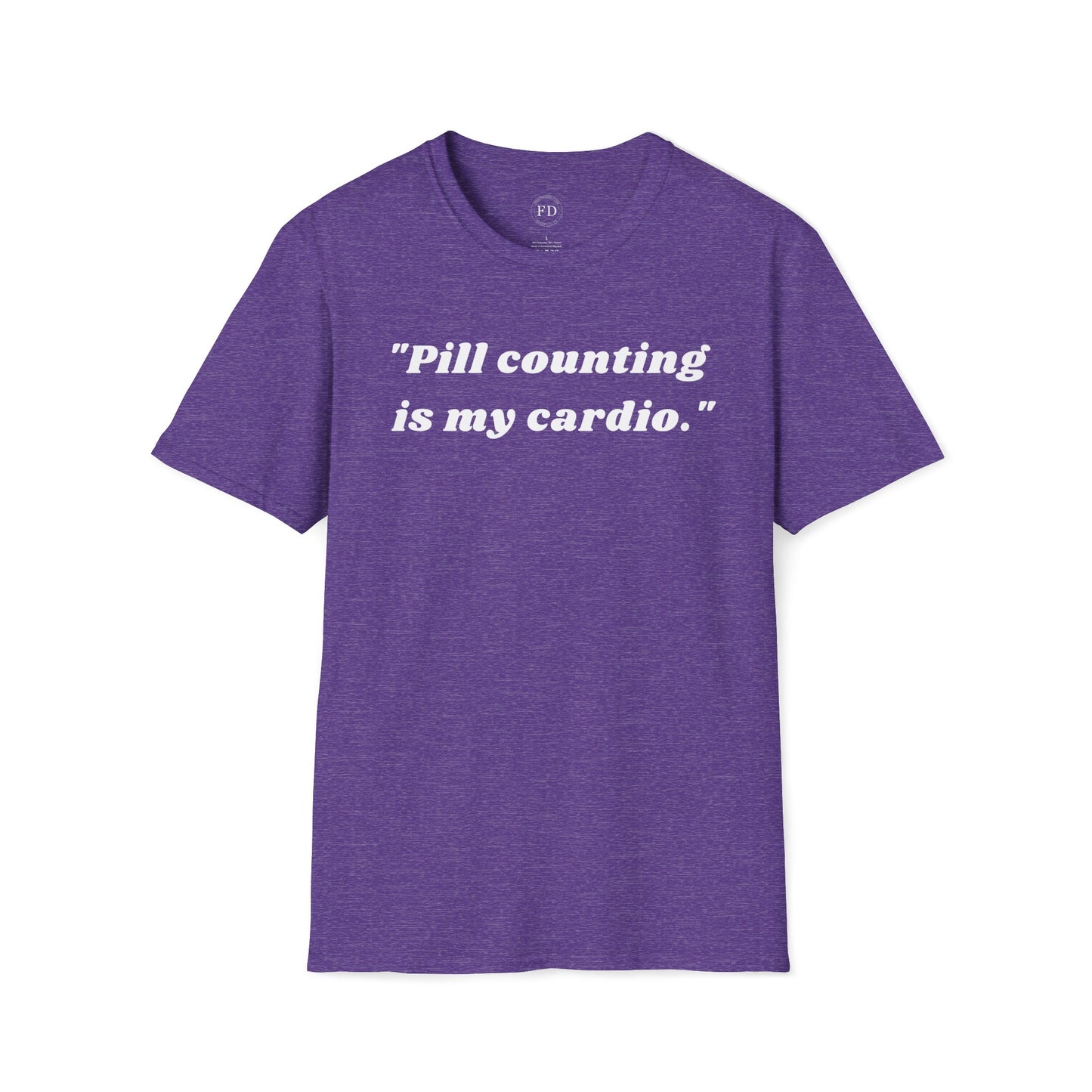 Pill Counting Unisex Softstyle T-Shirt