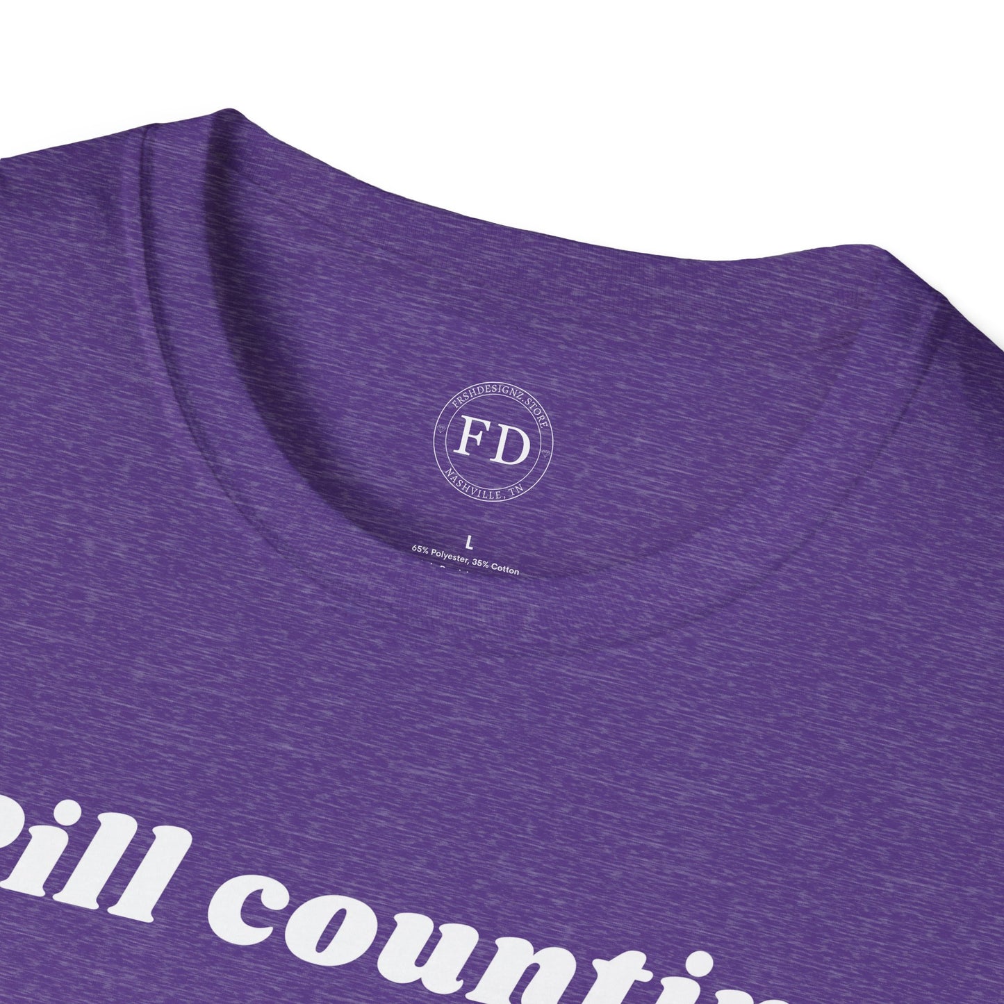Pill Counting Unisex Softstyle T-Shirt