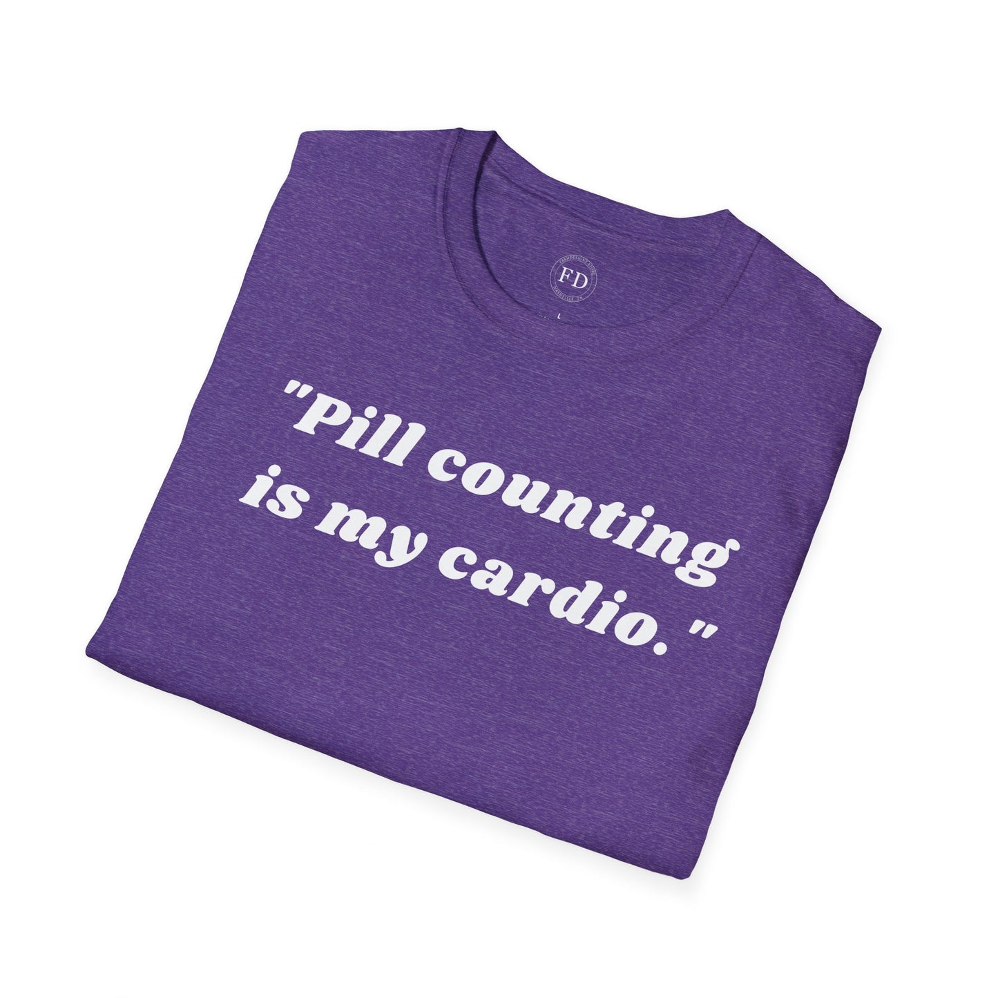 Pill Counting Unisex Softstyle T-Shirt