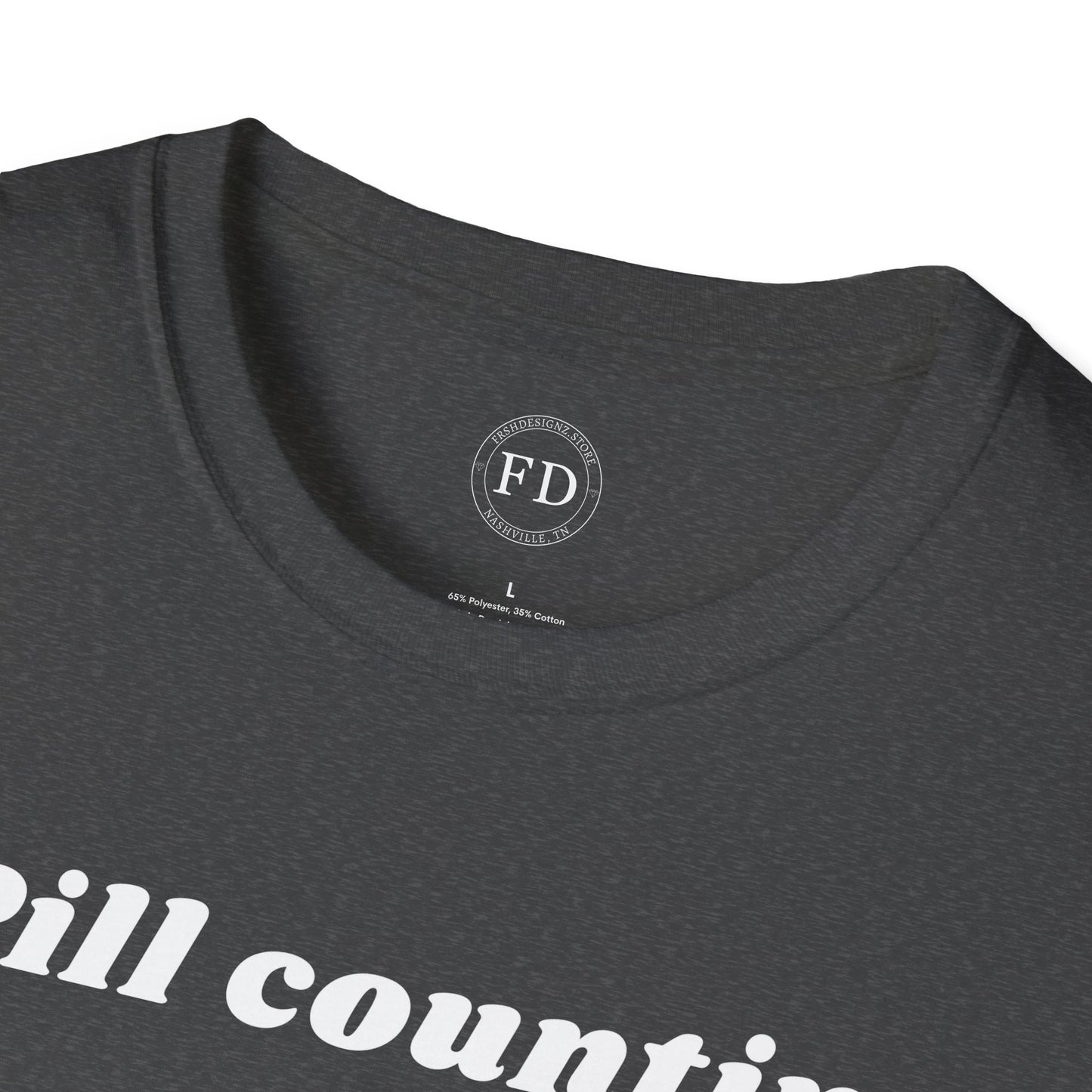 Pill Counting Unisex Softstyle T-Shirt