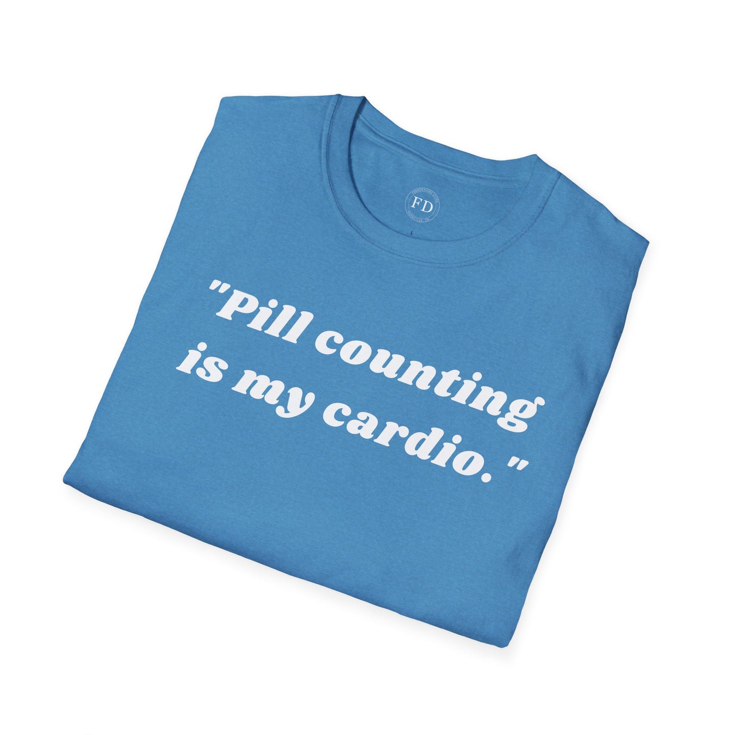 Pill Counting Unisex Softstyle T-Shirt