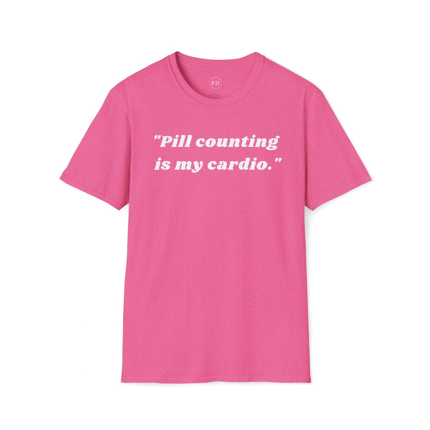 Pill Counting Unisex Softstyle T-Shirt