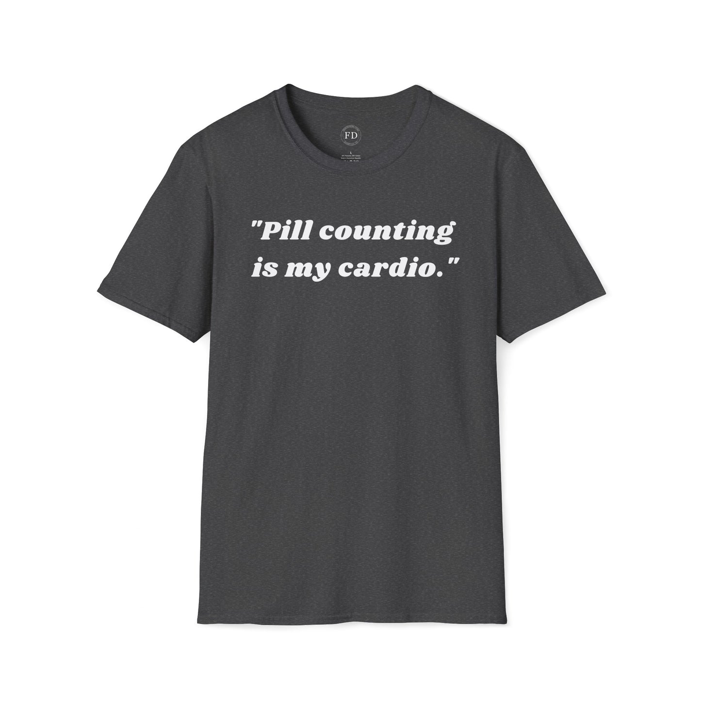 Pill Counting Unisex Softstyle T-Shirt