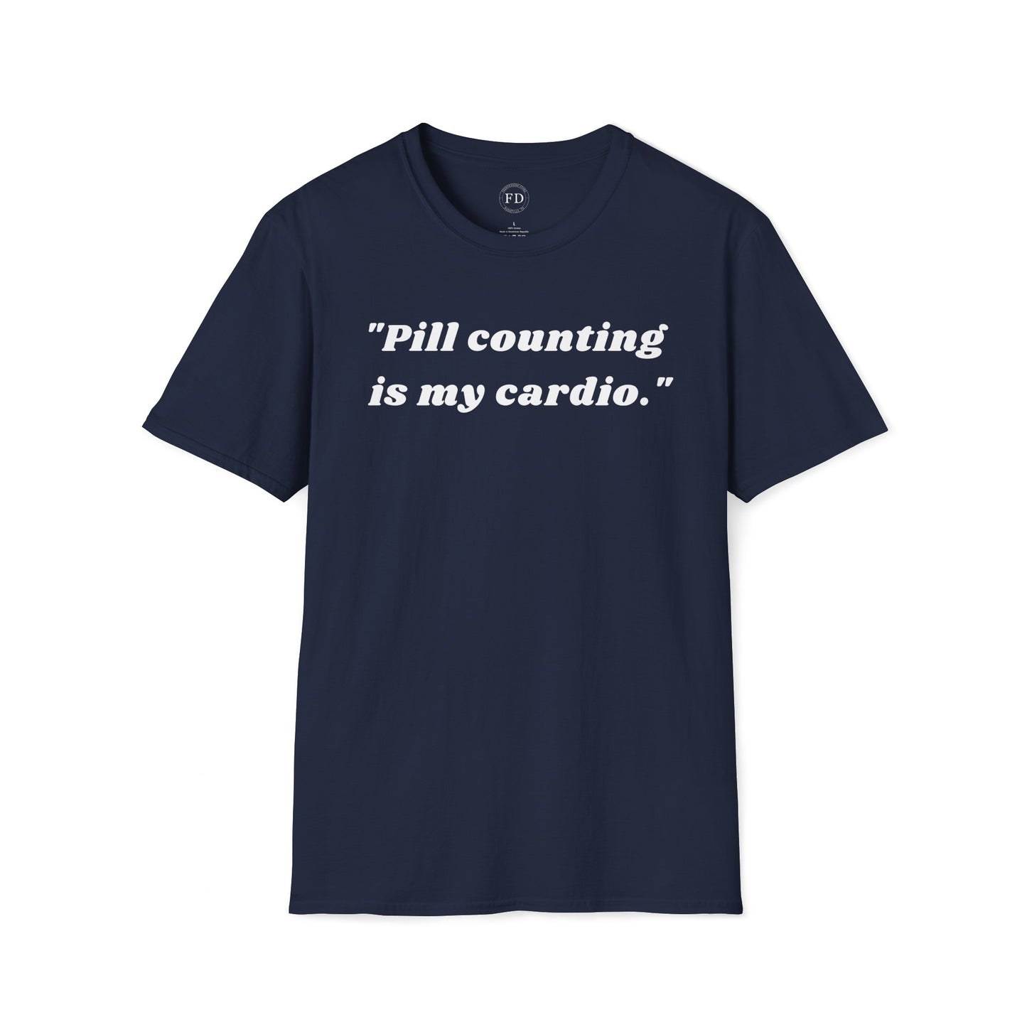 Pill Counting Unisex Softstyle T-Shirt