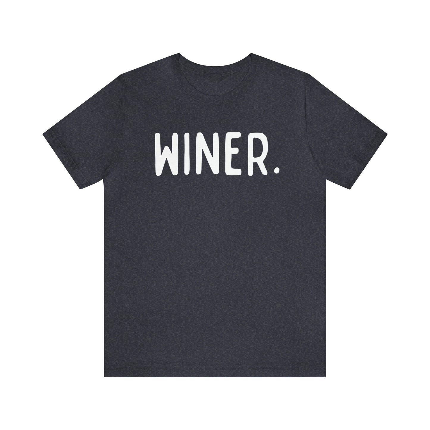 WINER Unisex Jersey Short Sleeve Tee
