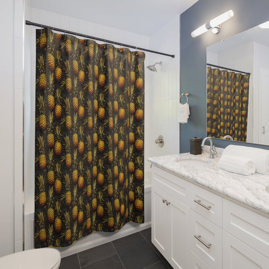 Pineapple print Shower Curtain