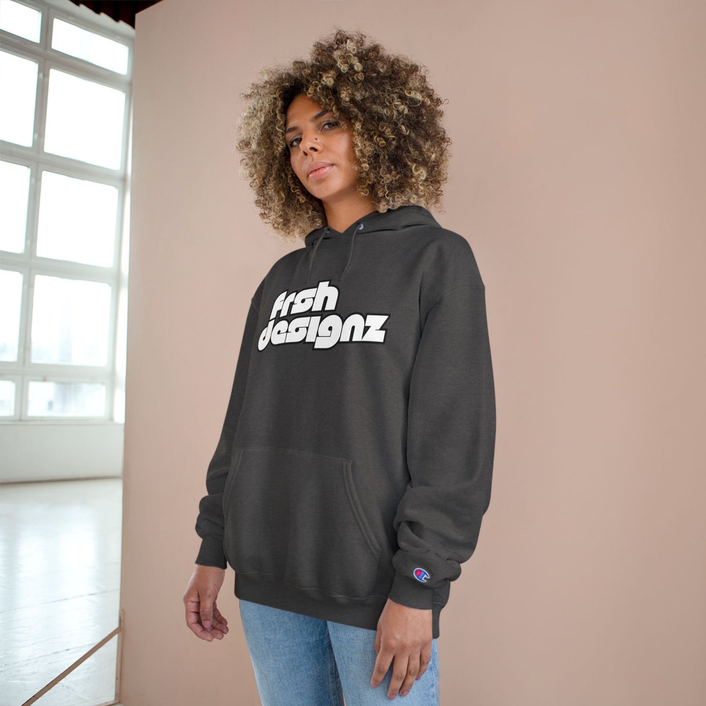 Minimalist Frsh Designz Hoodie - Cozy Streetwear for Casual Style