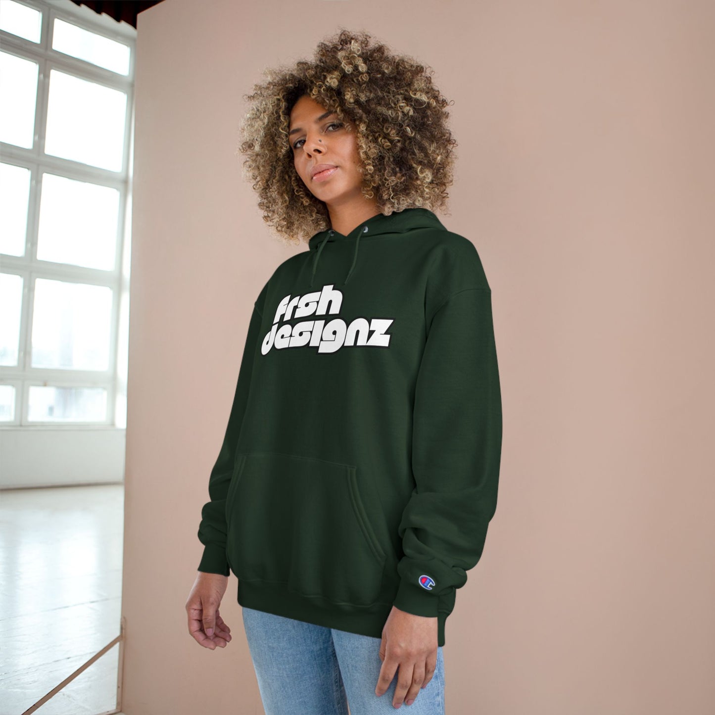 Minimalist Frsh Designz Hoodie - Cozy Streetwear for Casual Style