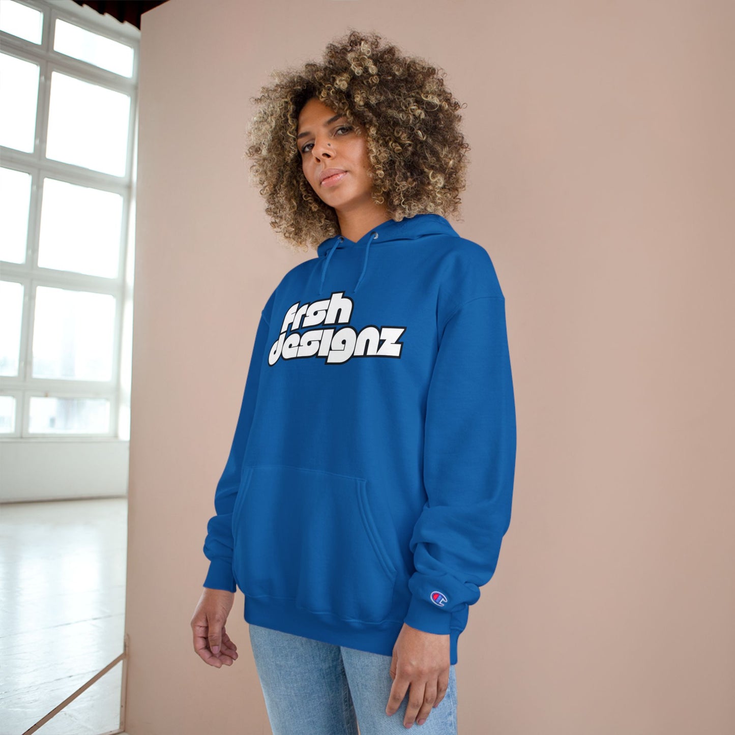 Minimalist Frsh Designz Hoodie - Cozy Streetwear for Casual Style