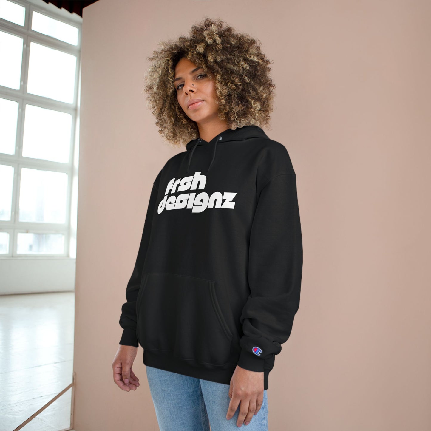 Minimalist Frsh Designz Hoodie - Cozy Streetwear for Casual Style