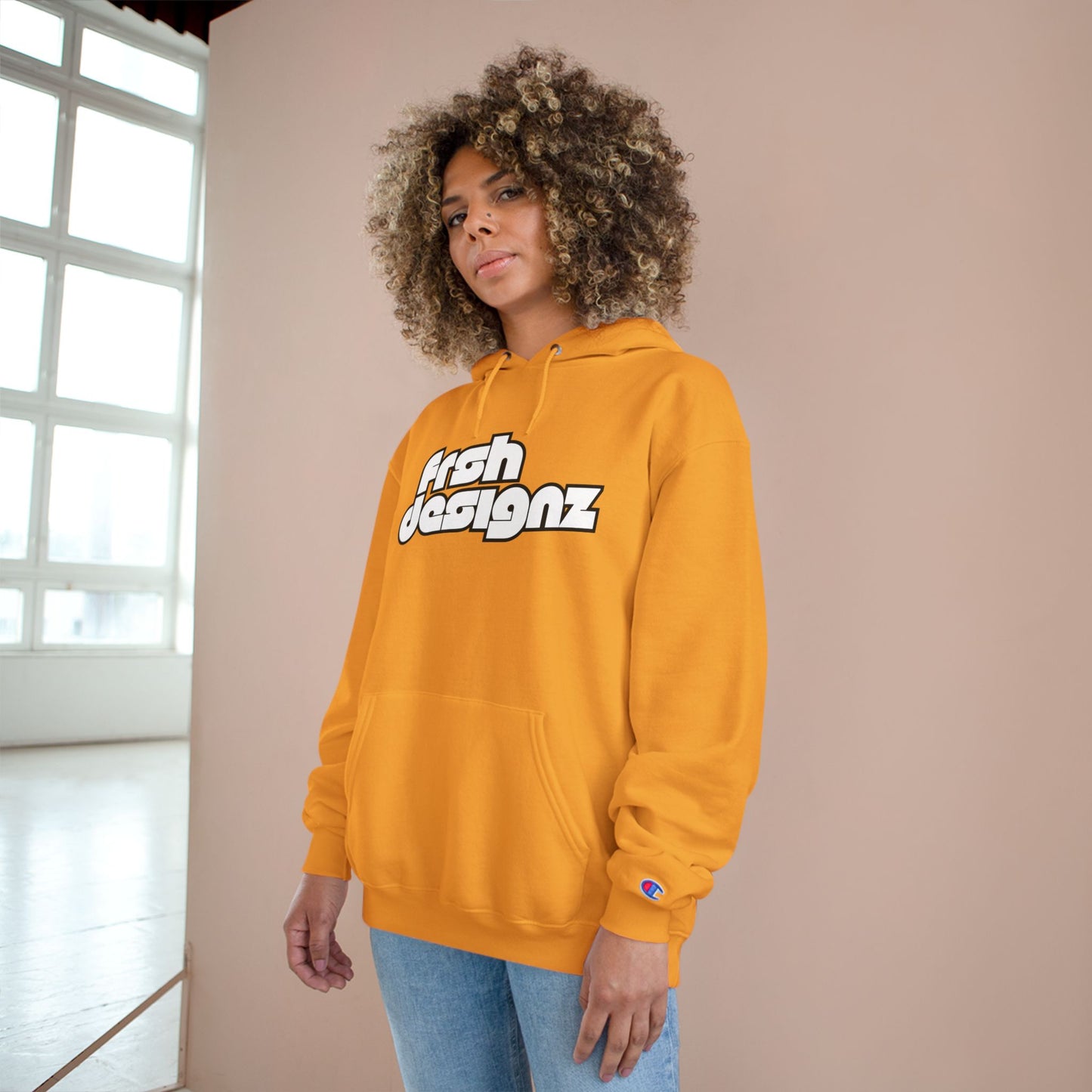 Minimalist Frsh Designz Hoodie - Cozy Streetwear for Casual Style