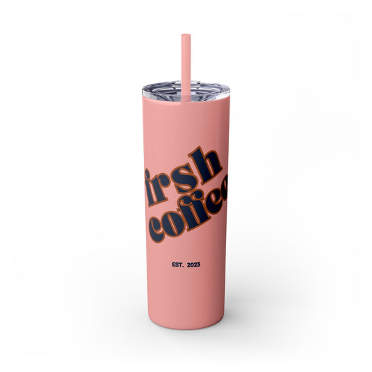 Skinny Tumbler with Straw, 20oz