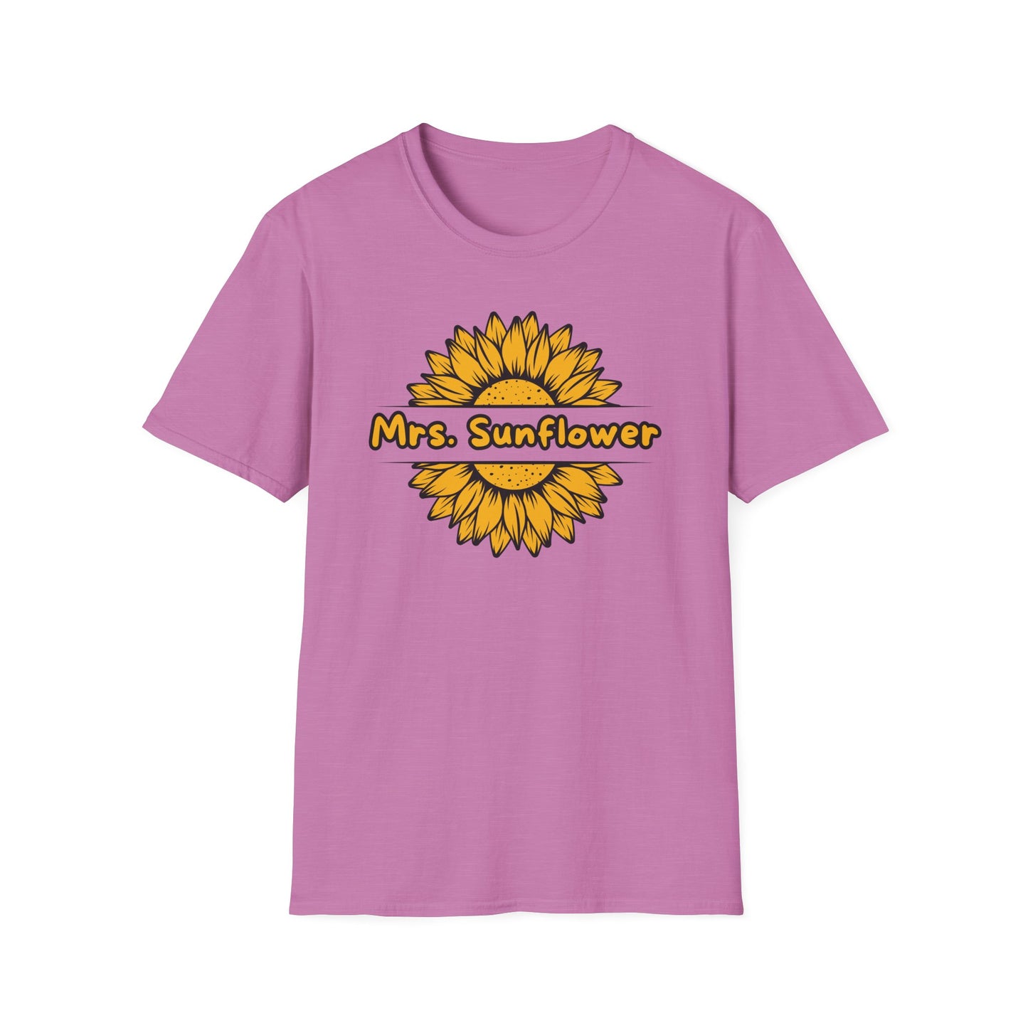 Mrs. Sunflower Unisex Softstyle T-Shirt