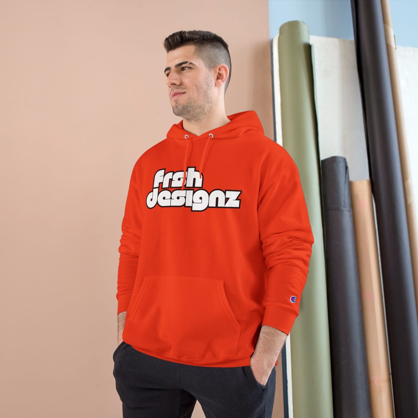 Minimalist Frsh Designz Hoodie - Cozy Streetwear for Casual Style