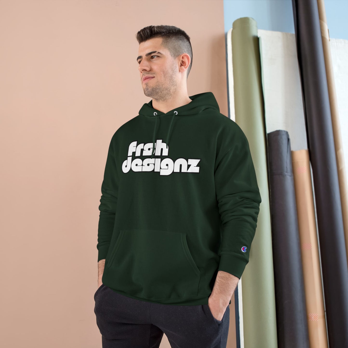 Minimalist Frsh Designz Hoodie - Cozy Streetwear for Casual Style