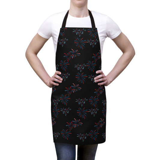 FIREWORKS BURST  Apron