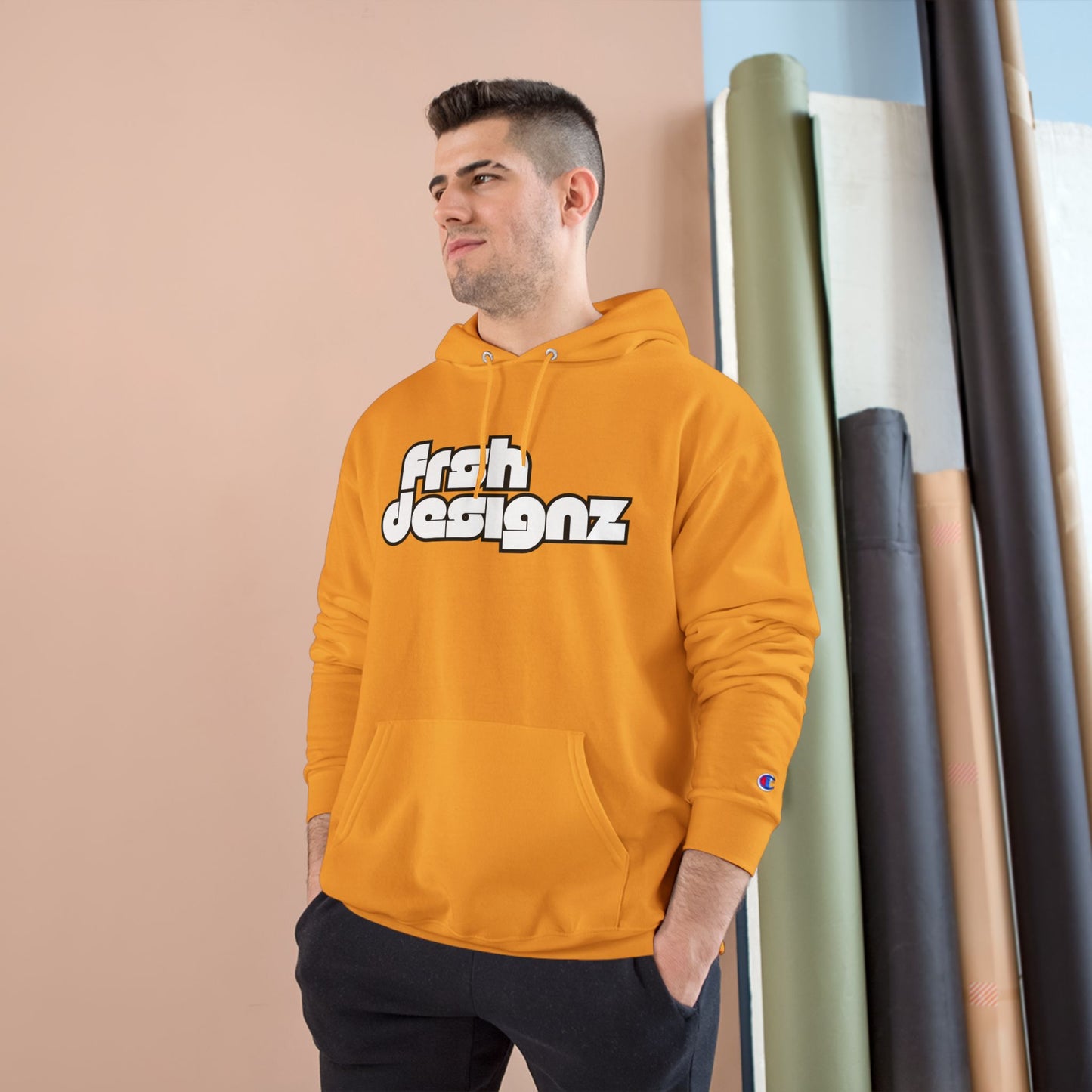 Minimalist Frsh Designz Hoodie - Cozy Streetwear for Casual Style