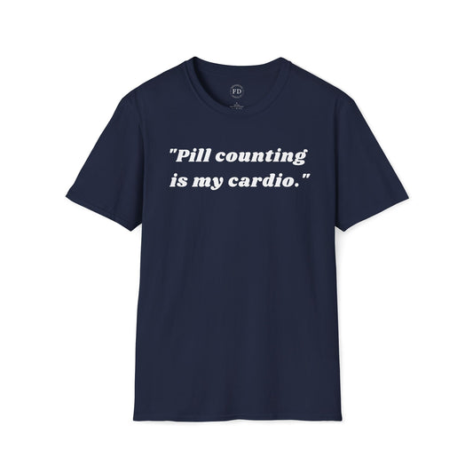 Pill Counting Unisex Softstyle T-Shirt