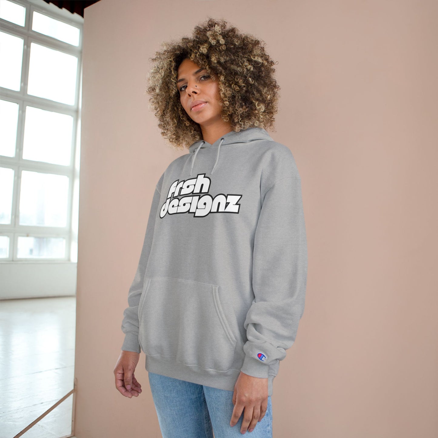 Minimalist Frsh Designz Hoodie - Cozy Streetwear for Casual Style