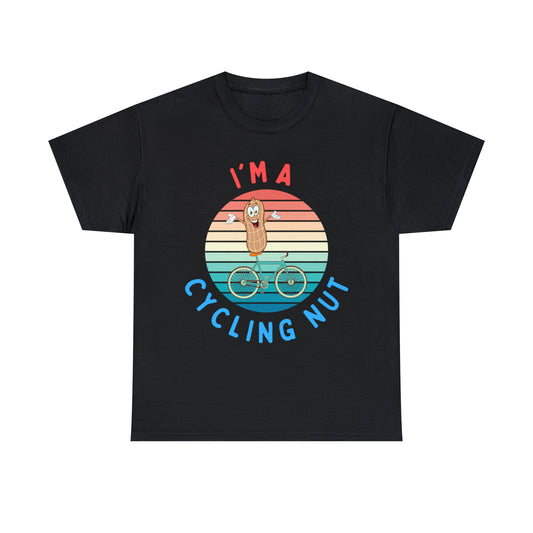 CYCLING NUT Unisex Heavy Cotton Tee