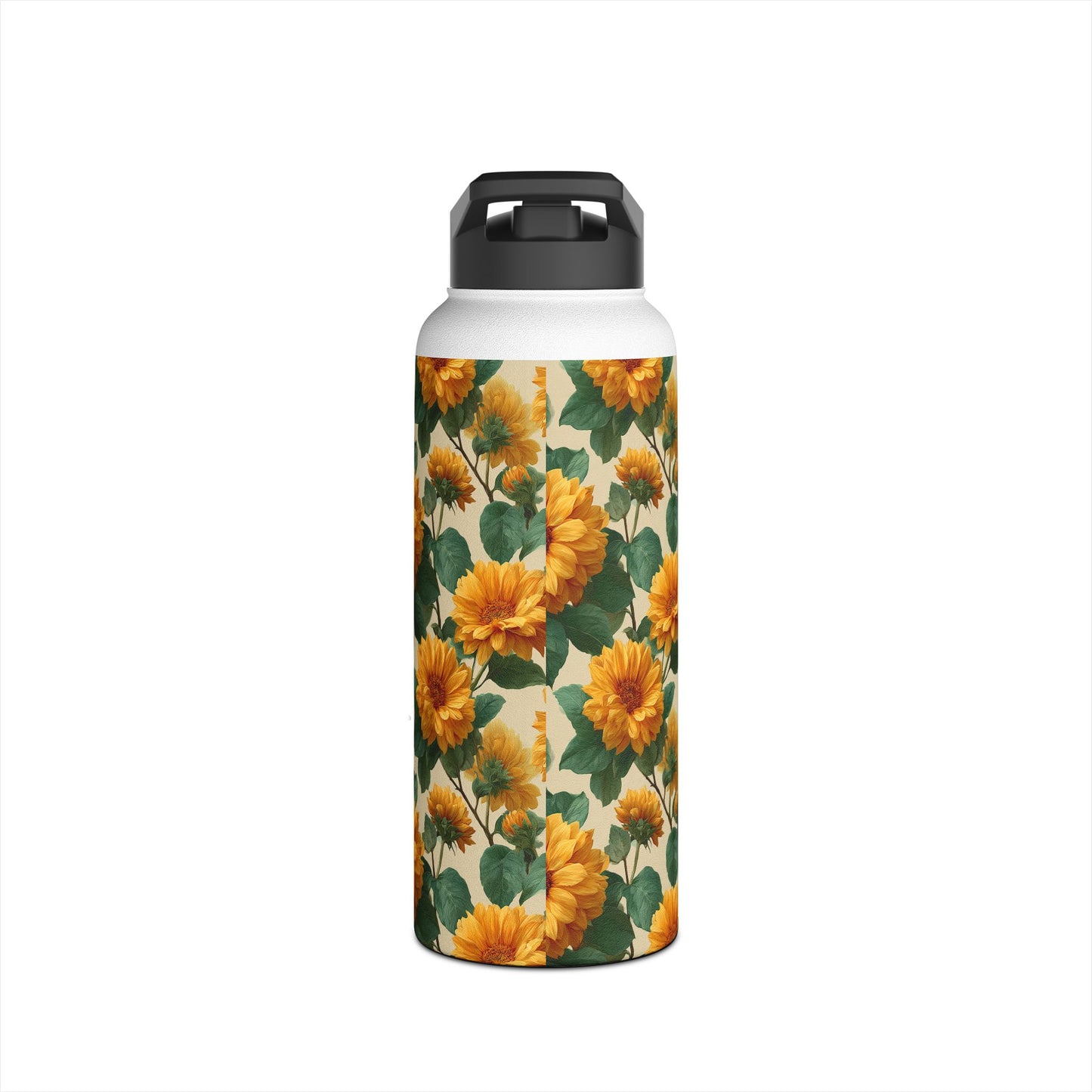 Sunny Floral Stainless Steel Water Bottle | Eco-Friendly Hydration, Summer Vibes, Gift for Nature Lovers, Travel Companion, Reusable [...]