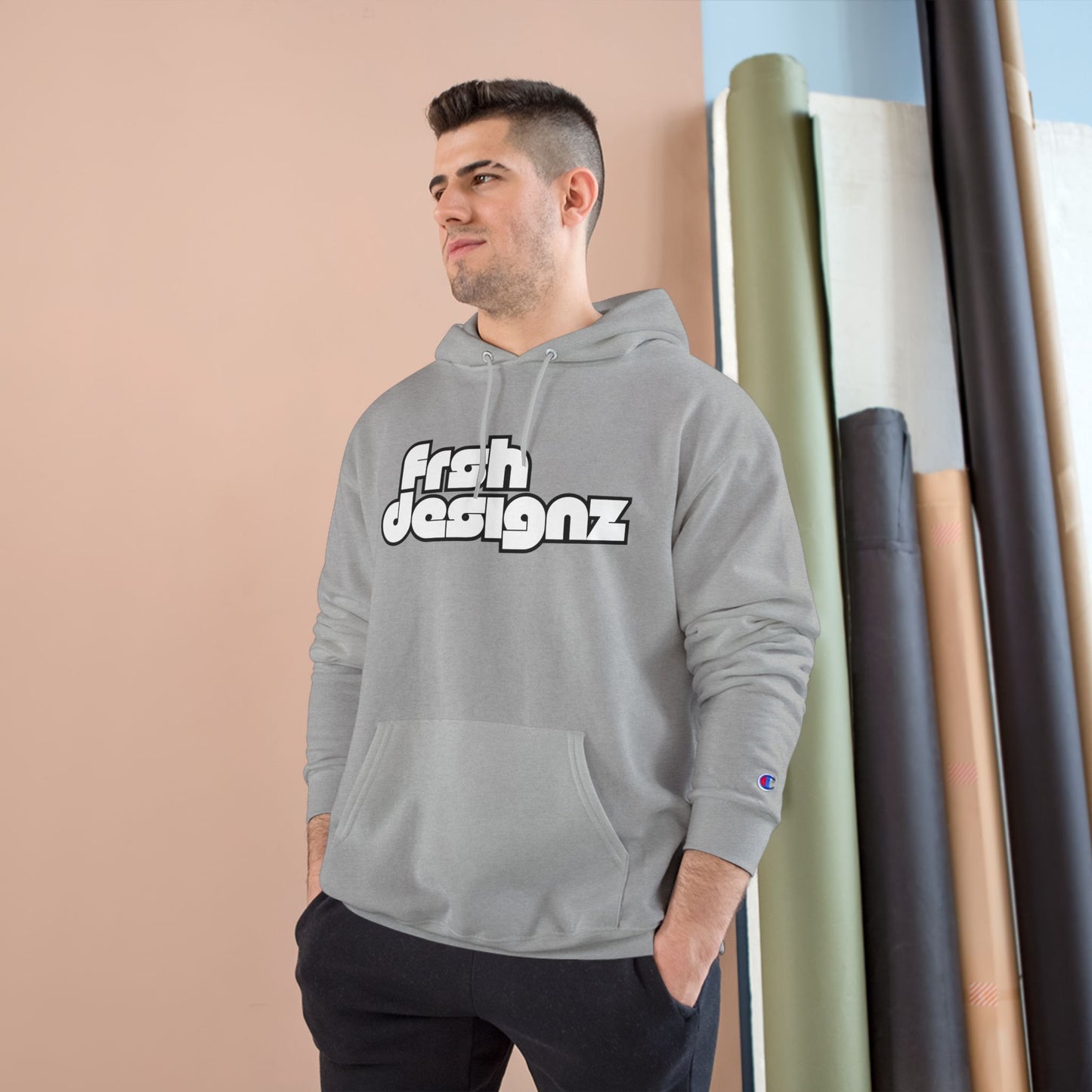 Minimalist Frsh Designz Hoodie - Cozy Streetwear for Casual Style