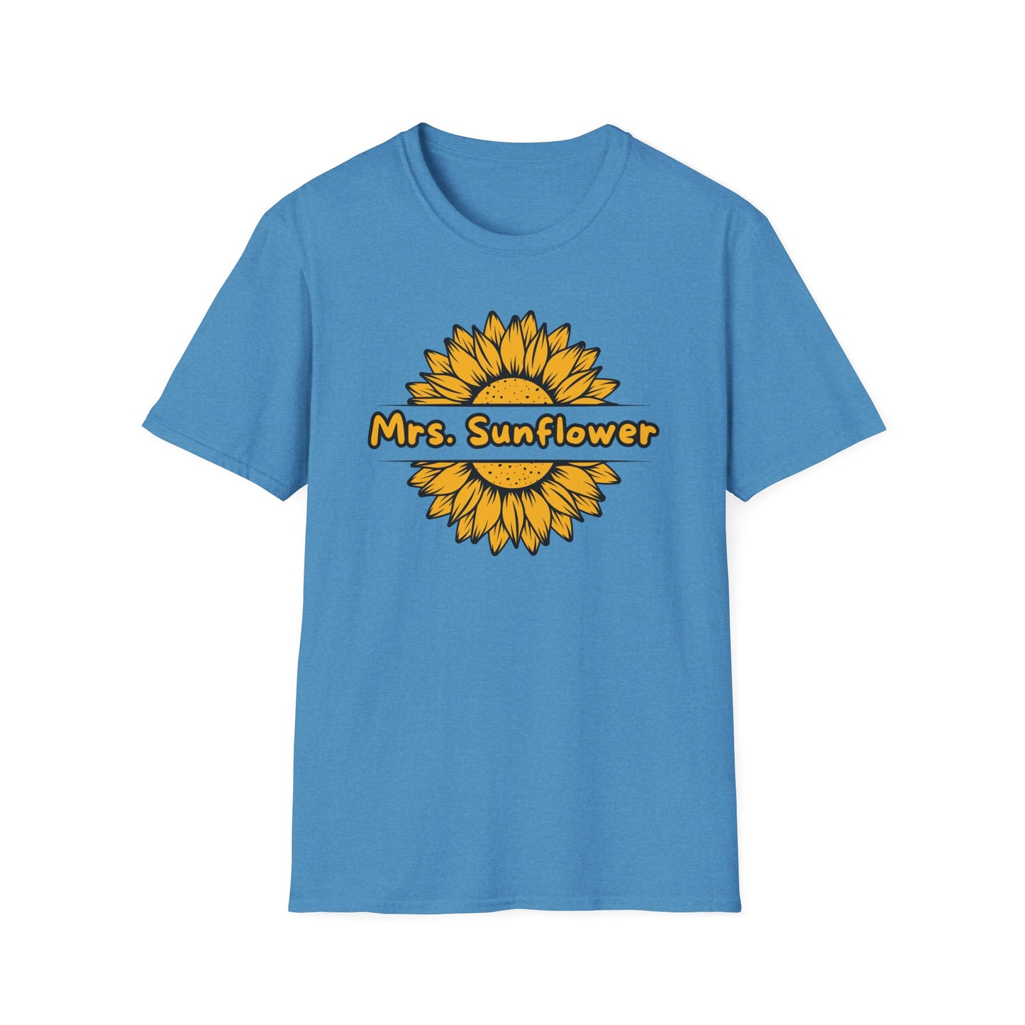 Mrs. Sunflower Unisex Softstyle T-Shirt