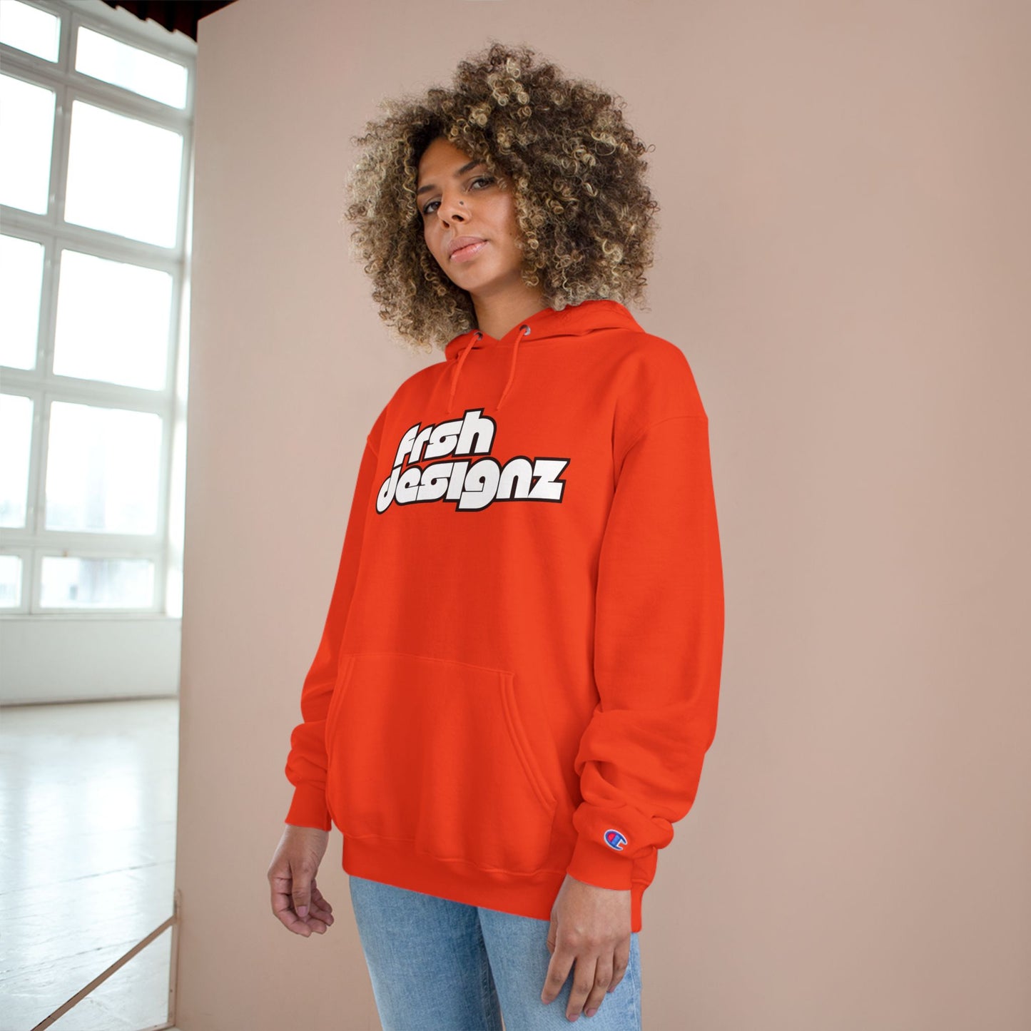 Minimalist Frsh Designz Hoodie - Cozy Streetwear for Casual Style