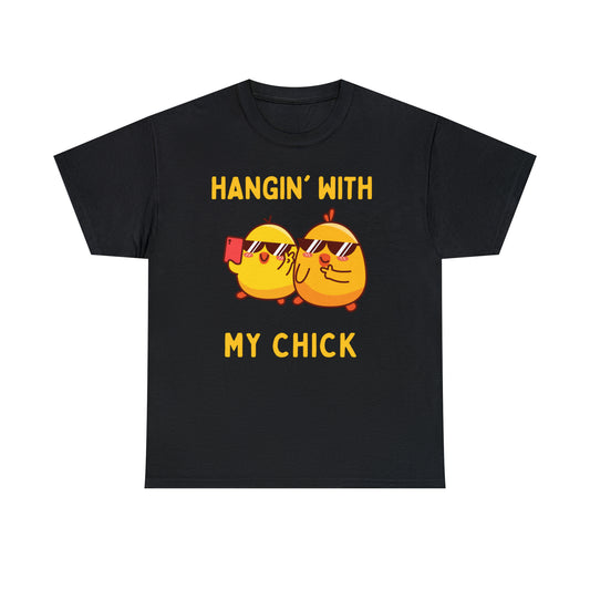 HANGIN' WITH Unisex Heavy Cotton Tee