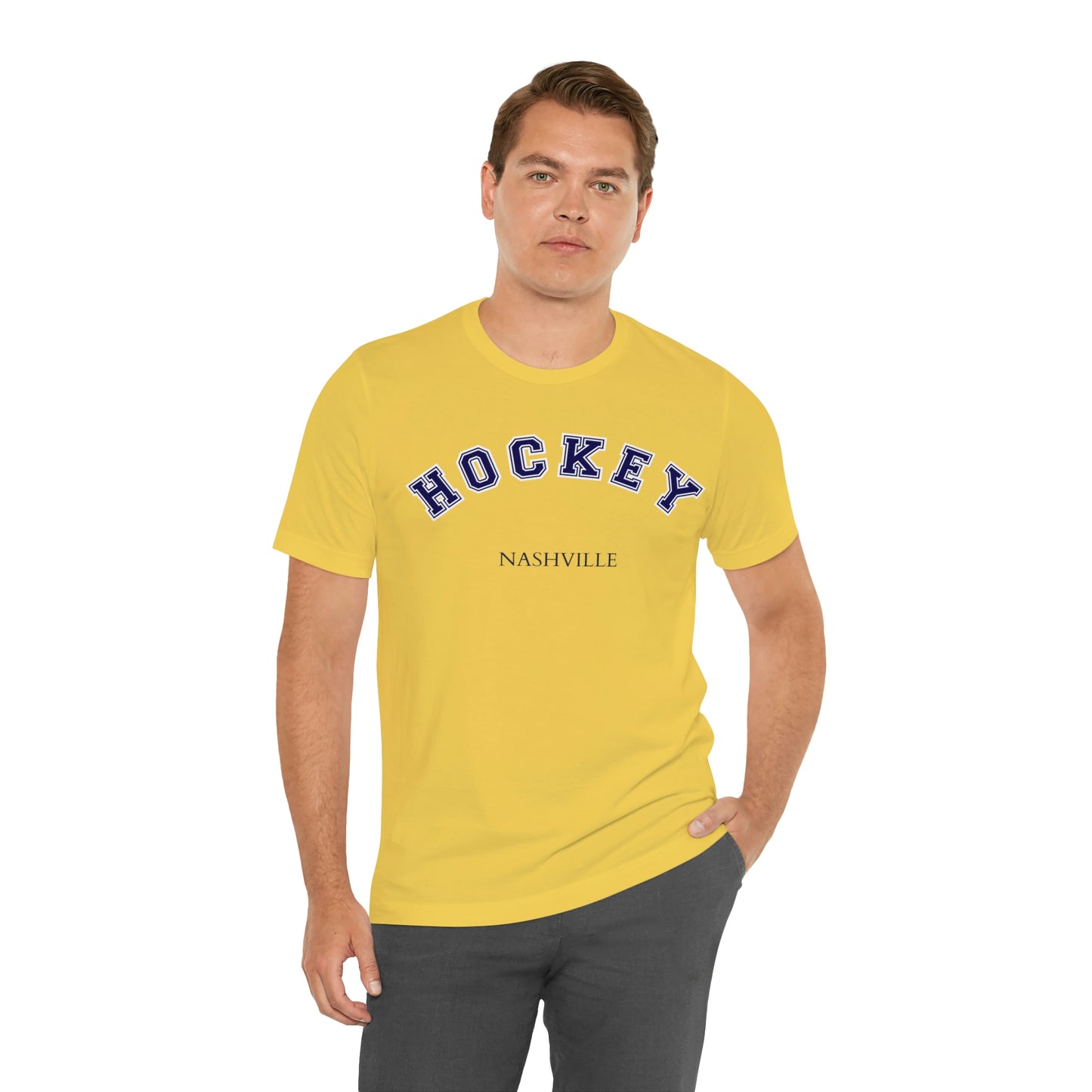 YLW HOCKEY Unisex Jersey Short Sleeve Tee