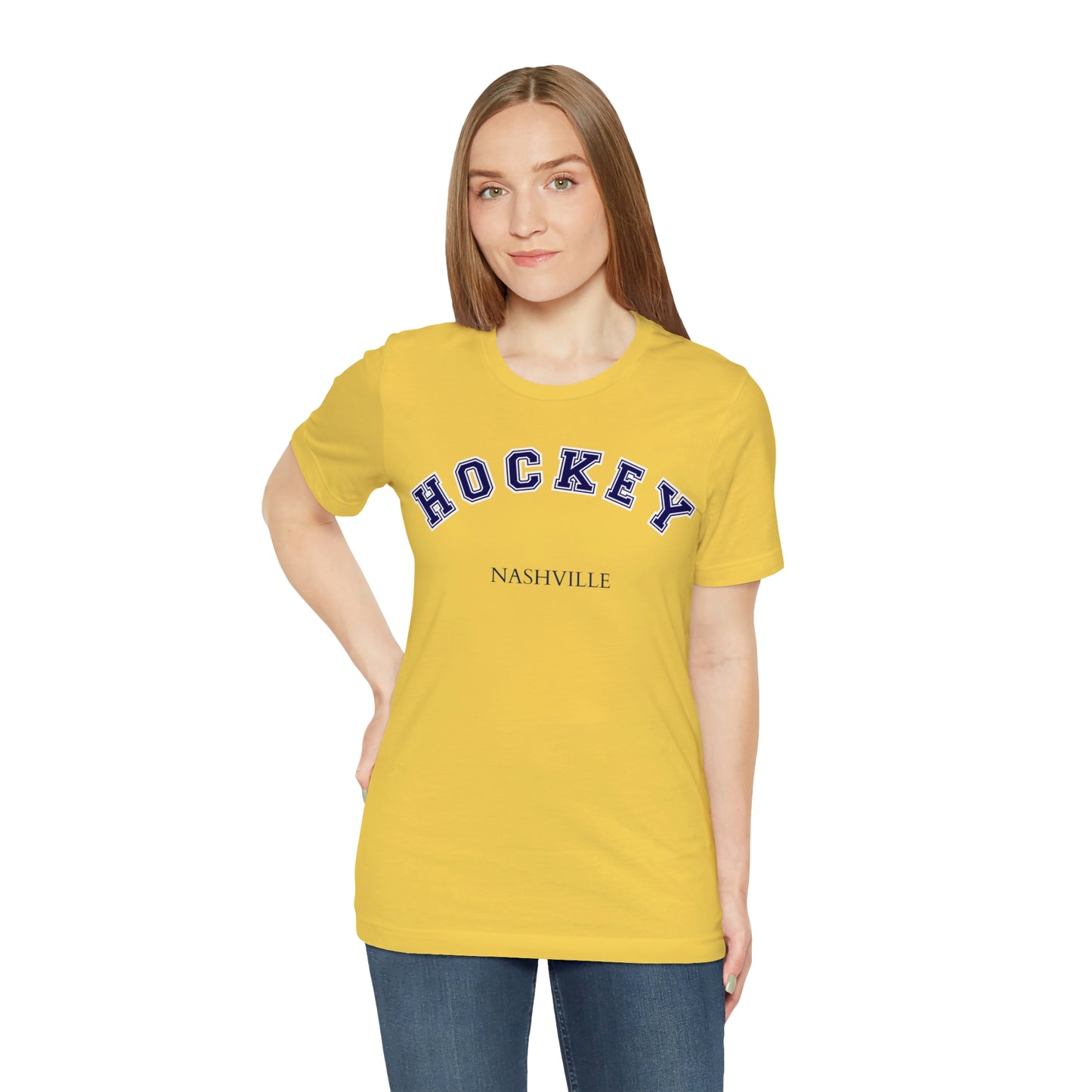 YLW HOCKEY Unisex Jersey Short Sleeve Tee