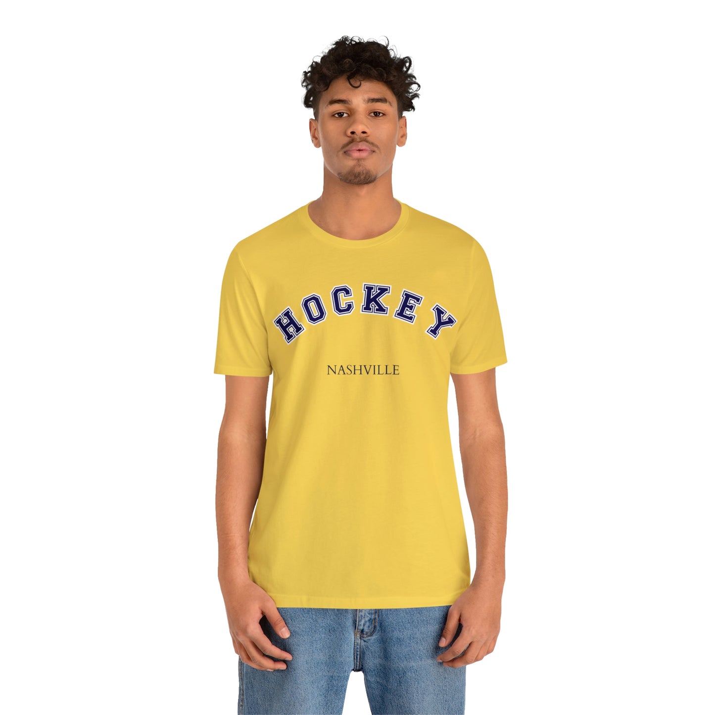 YLW HOCKEY Unisex Jersey Short Sleeve Tee