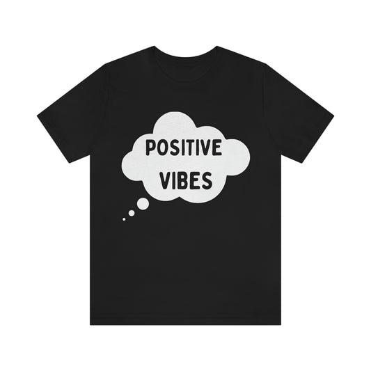 POSITIVE VIBES Unisex Jersey Short Sleeve Tee