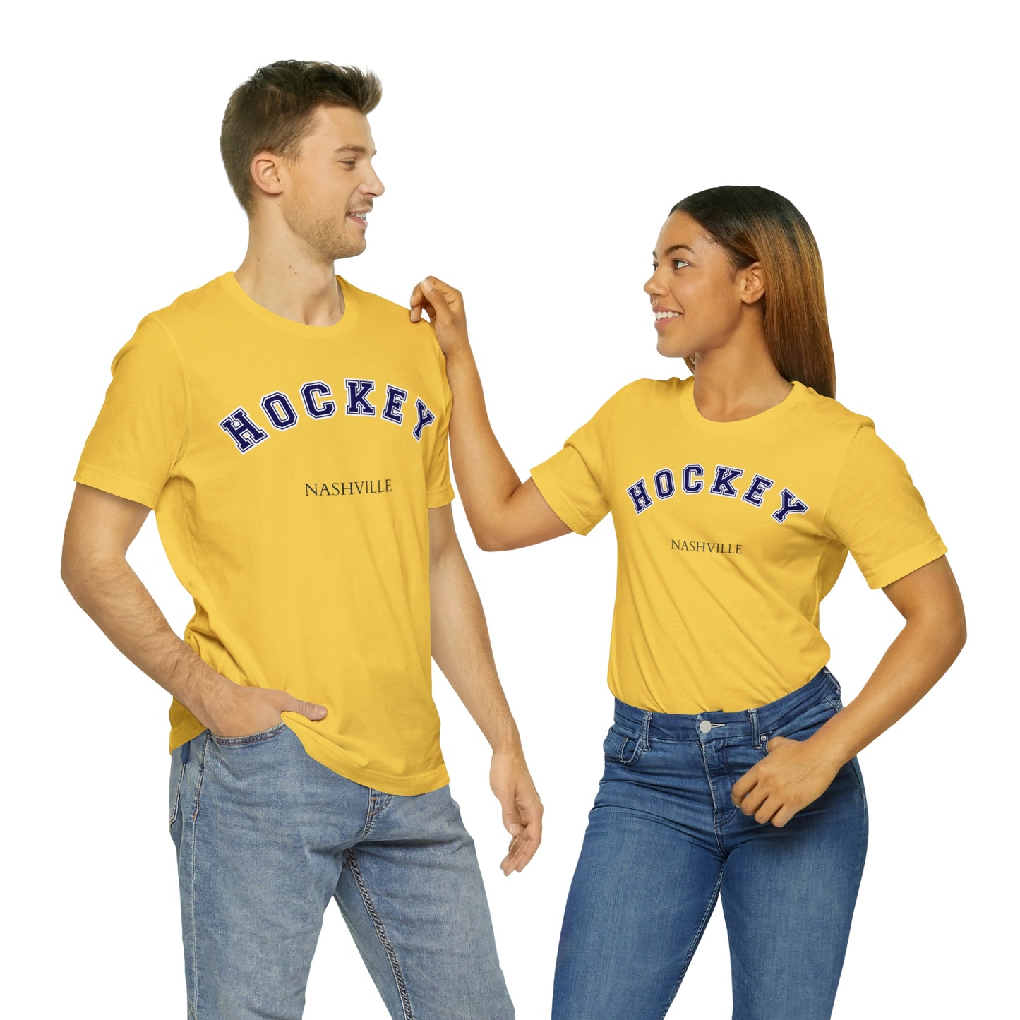 YLW HOCKEY Unisex Jersey Short Sleeve Tee