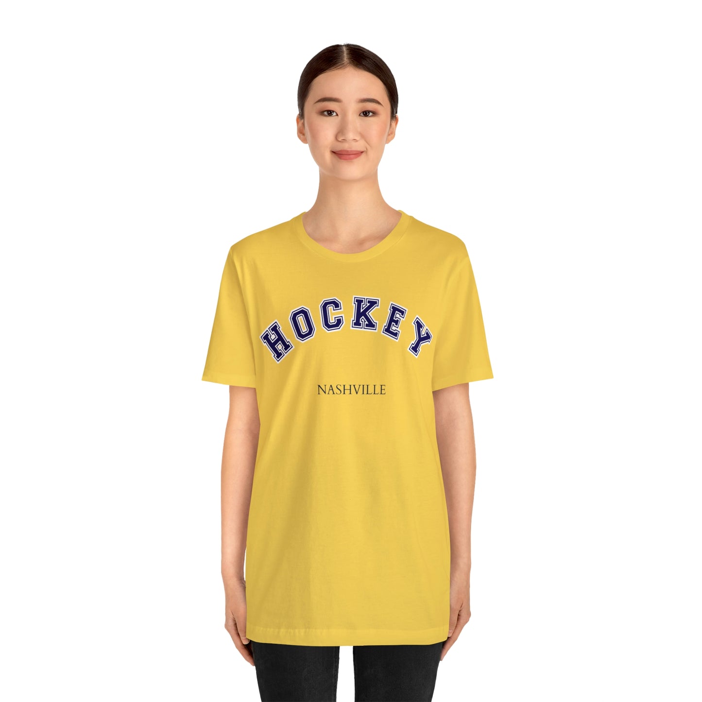 YLW HOCKEY Unisex Jersey Short Sleeve Tee