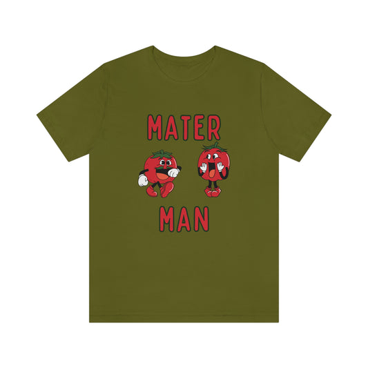 MATER MAN Unisex Jersey Short Sleeve Tee