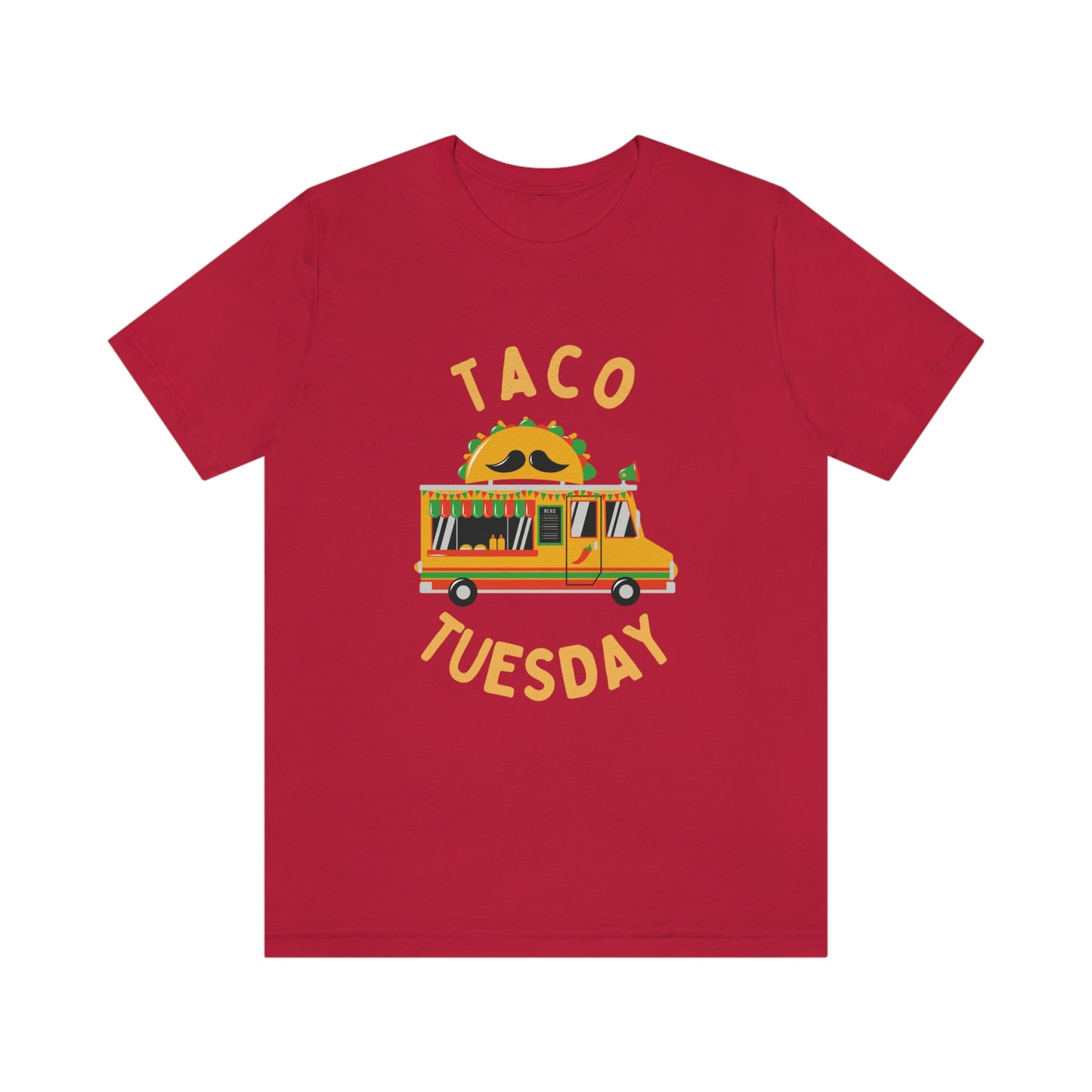 TACO TUESDAY Unisex Jersey Short Sleeve Tee