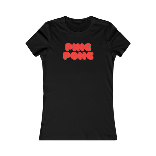 PING PONG Women's Favorite Tee