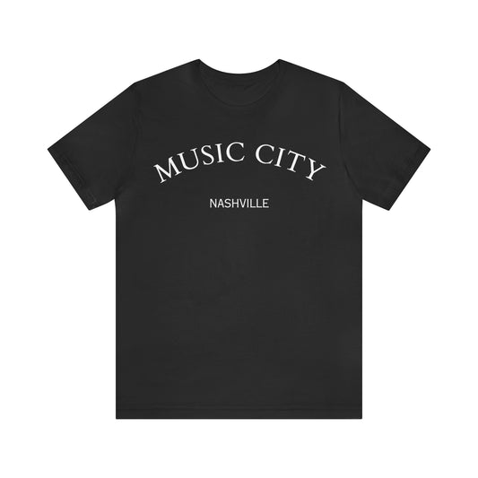 MUSIC CITY Unisex Jersey Short Sleeve Tee