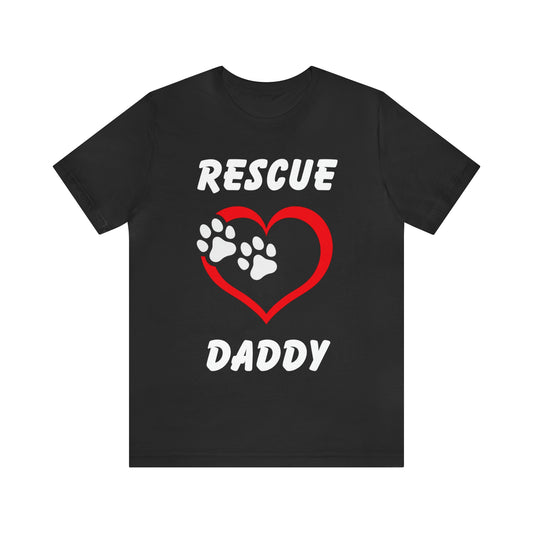 RESCUE DADDY Unisex Jersey Short Sleeve Tee