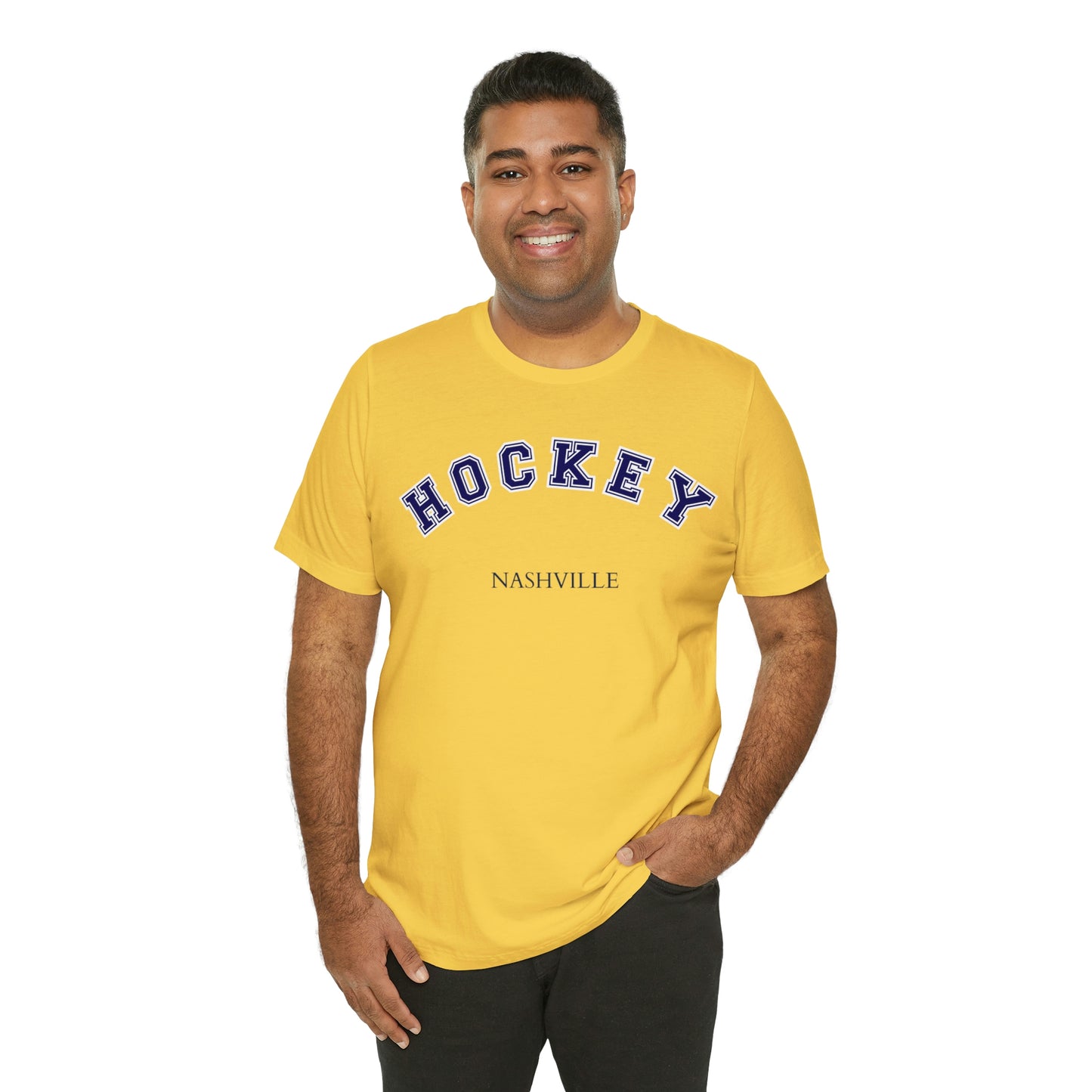 YLW HOCKEY Unisex Jersey Short Sleeve Tee